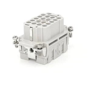 18 PIN Rektangulære industrielle indsatser med høj densitet